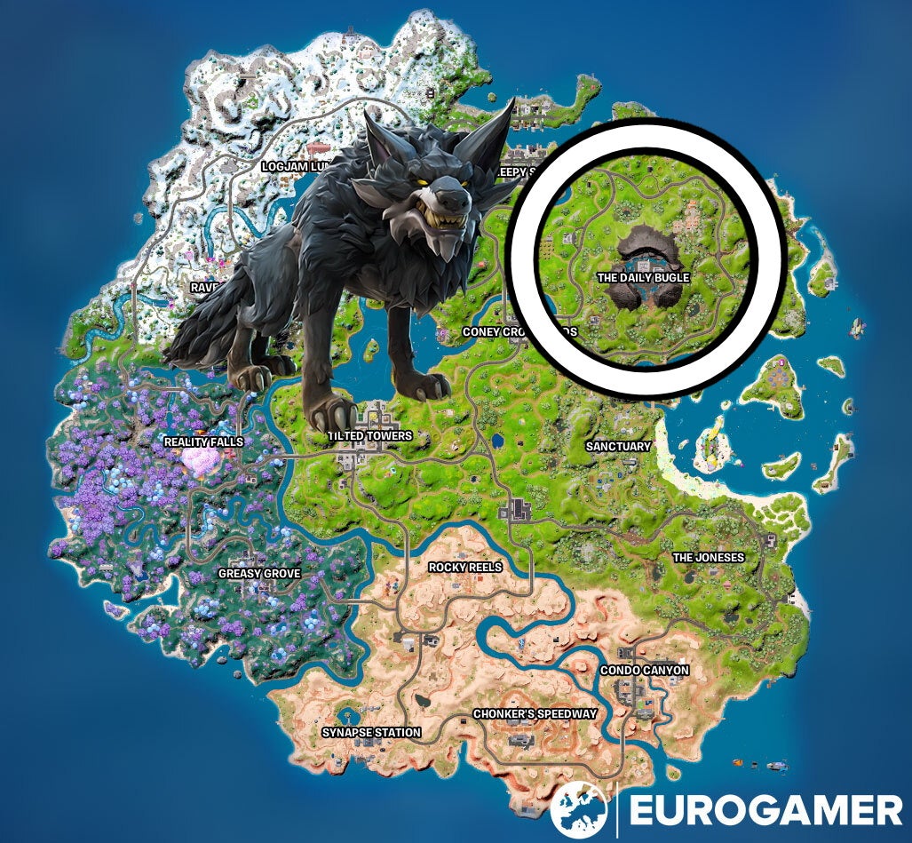Fortnite animal locations and where to find wolves, boars, chickens